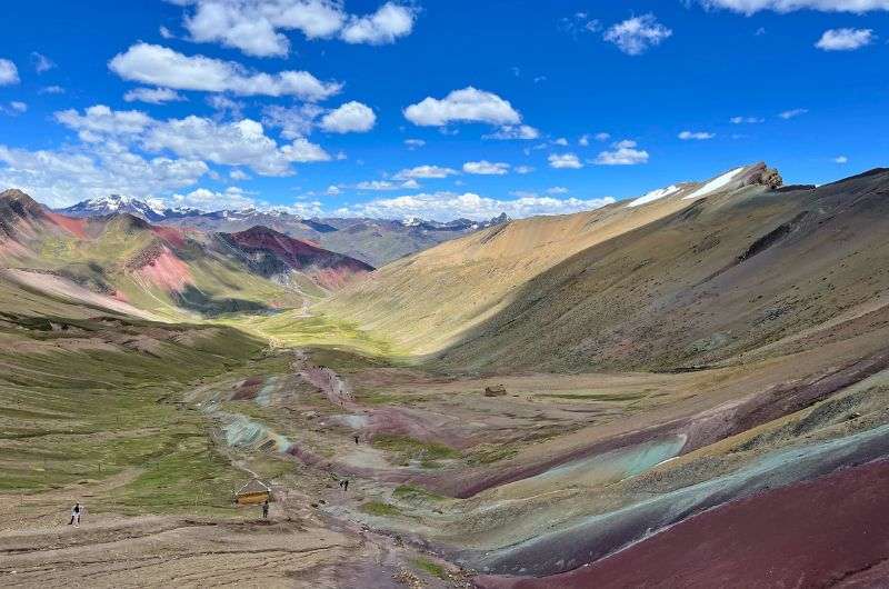 Rainbow Mountain landscape in Peru, photo by Next Level of Travel