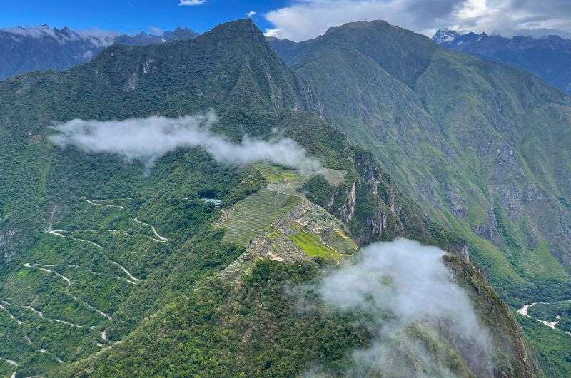 Machu Picchu, a bit foggy view, photo by Next Level of Travel