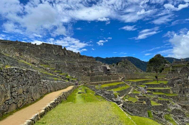 The ruins on Machu Picchu, photo by Next Level of Travel