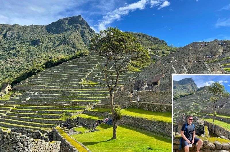 Tourist on Machu Picchu, Peru, photo by Next Level of Travel