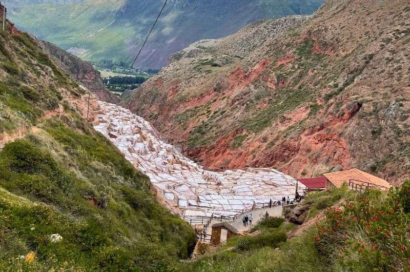 Salt mines in Maras, Peru, photo by Next Level of Travel