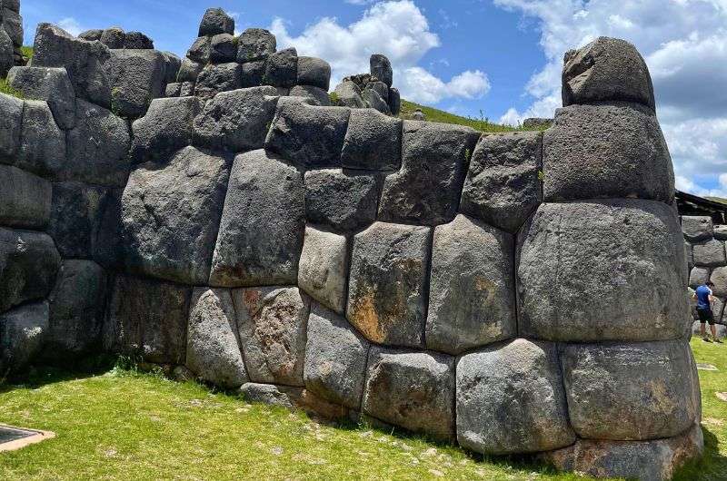 Rock constructions on Sacsayhuaman ruins, Peru, photo by Next Level of Travel