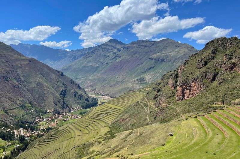 The ruins and views in Pisac, Peru, photo by Next Level of Travel