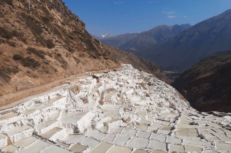 Maras salt pools, places to visit in Peru