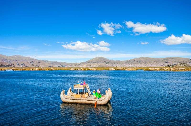 The Lake Titicaca, places to visit in Peru