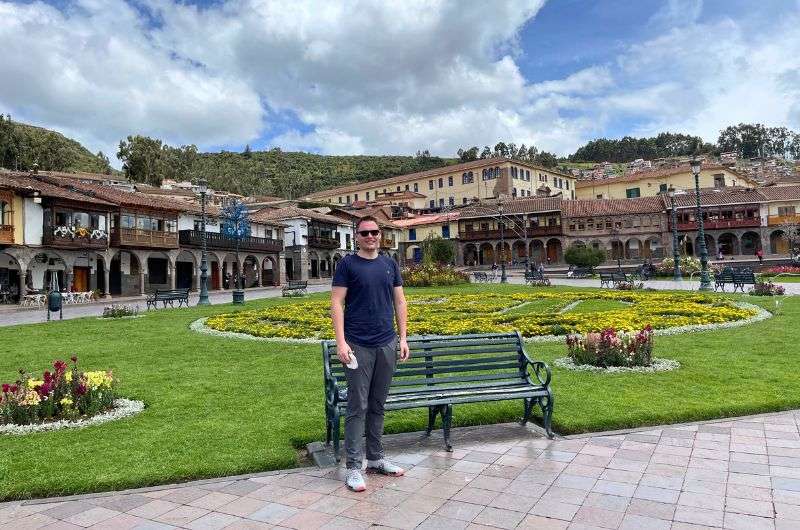 A tourist visiting Cusco, photo by Next Level of Travel