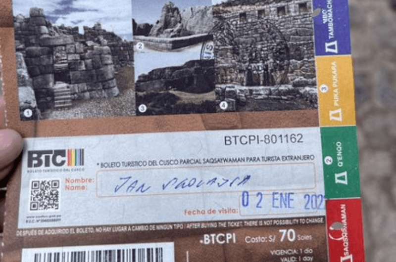 Cusco Tourist Ticket, photo by Next Level of Travel