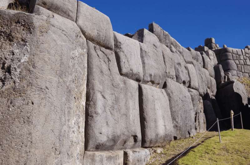 The hufe stones at Sacsayhuaman Inca Complex, Cusco