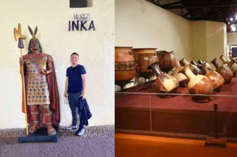 Tourist in the Inca Museum in Cusco, photo by Next LEvel of Travel