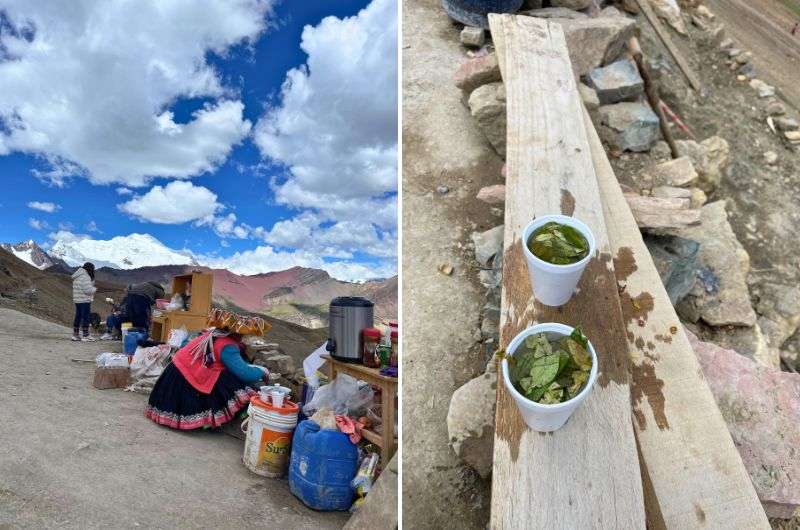 Coca tea in Peru, photos by Next Level of Travel