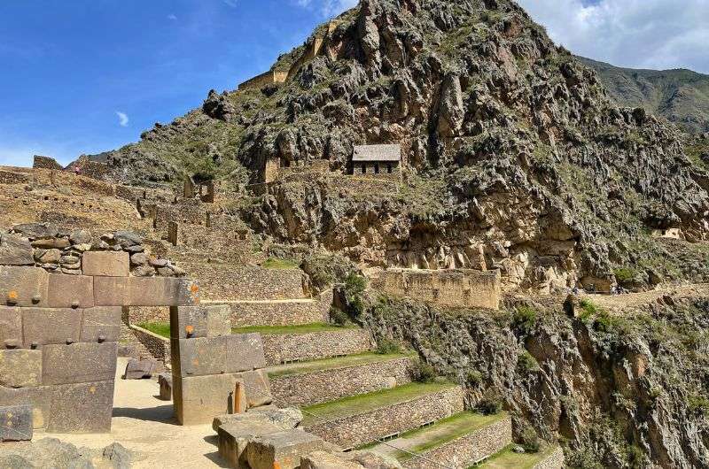 Agricultural terraces in Ollantaytambo, photo by Next Level of Travel