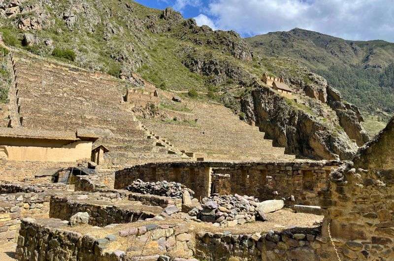 Ruins of the temples in Ollantaytambo, Peru, photo by Next Level of Travel