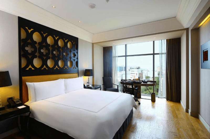  A room at the Miraflores Hilton Hotel in Lima Peru