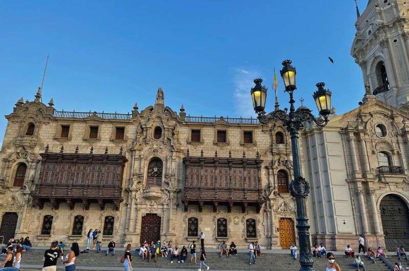 Lima Plaza de Armas, Peru itinerary, photo by Next Level of Travel