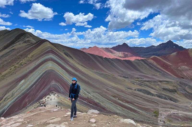 Rainbow Mountain in Peru, photo by Next Level of Travel