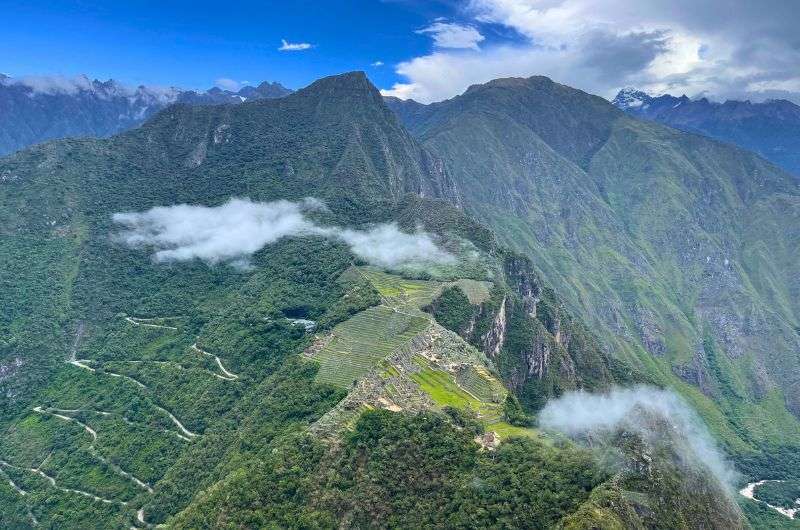 The Huayna Picchu view of Machu Picchu city and mountain, Peru itinerary, photo by Next Level of Travel