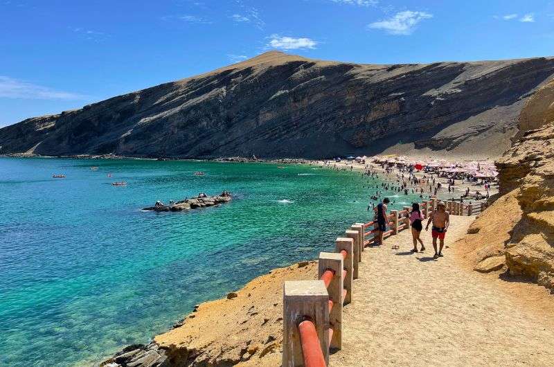 Beach in Paracas, Peru, photo by Next Level of Travel