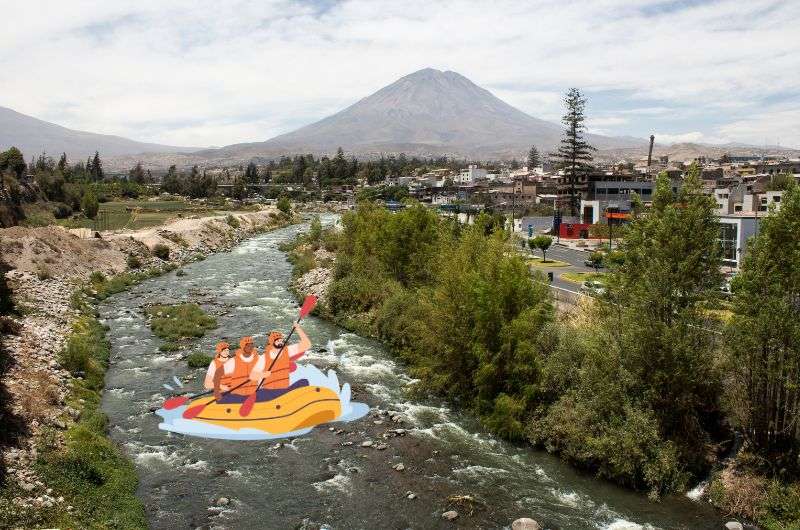 Rafting Chile river in Peru, 4-week itinerary