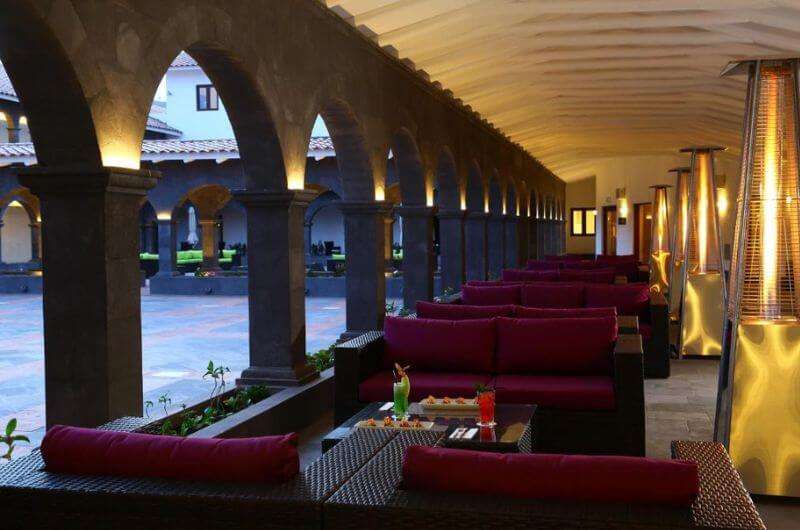 Courtyard of the Hilton Garden Inn Cusco, Peru