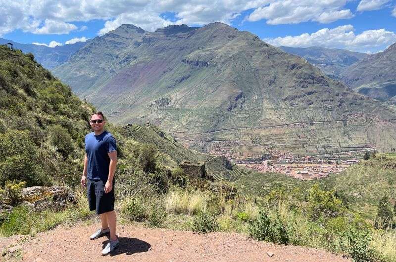 tourist in sacred valley, South America, Peru, photo by Next Level of Travel