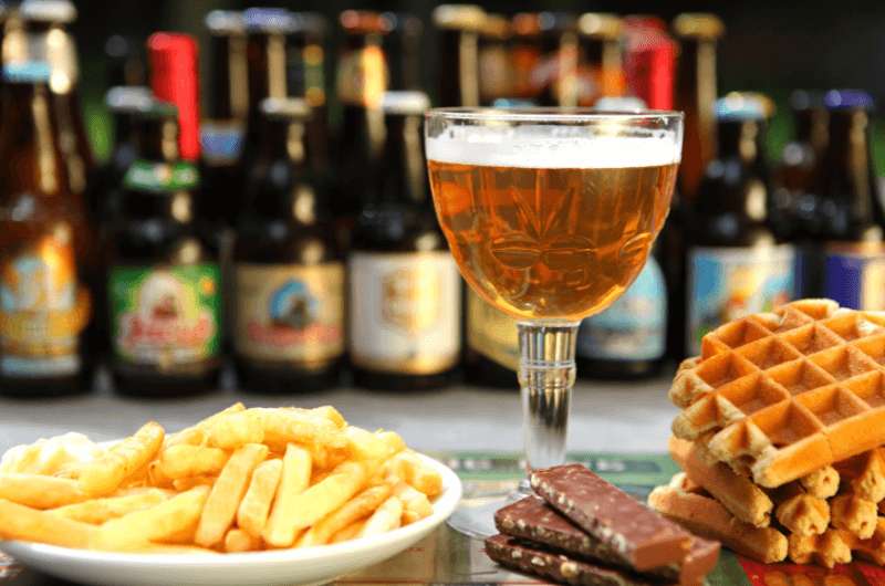 Fries, beer, chocolate and waffles are staples of Belgian cuisine