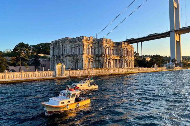 Dolmabahçe Palace in Istanbul, photo by Next Level of Travel