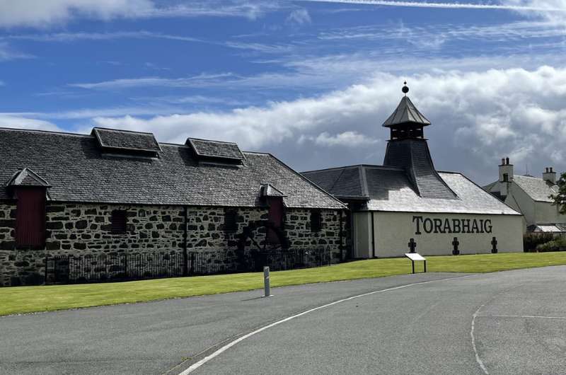 Taking a tour of Torabhaig Distillery on Isle of Skye