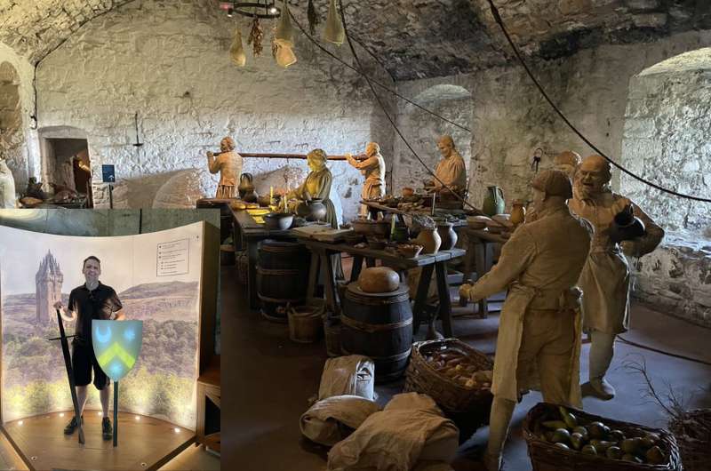 Tour at Stirling Castle in Scotland