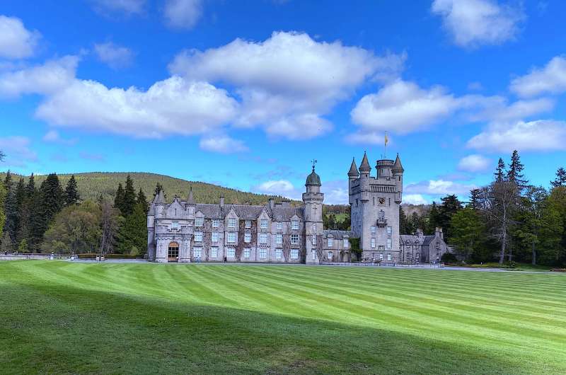  Balmoral Castle in Scotland 