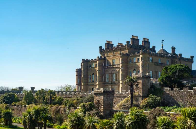 Cuzlean Castle in Scotland