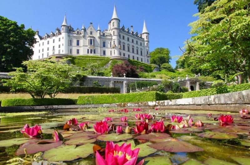 Dunrobin Castle in Scotland