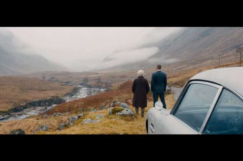 Photo of James Bond ROad from Skyfall scene 