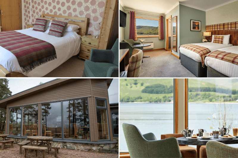 The best place to stay in Fort William: Old Pines Hotel & Restaurant and Clan Macduff Hotel