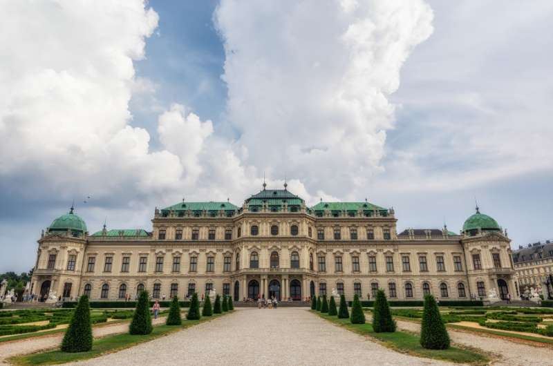 The Upper  Belvedere Palac, Vienna