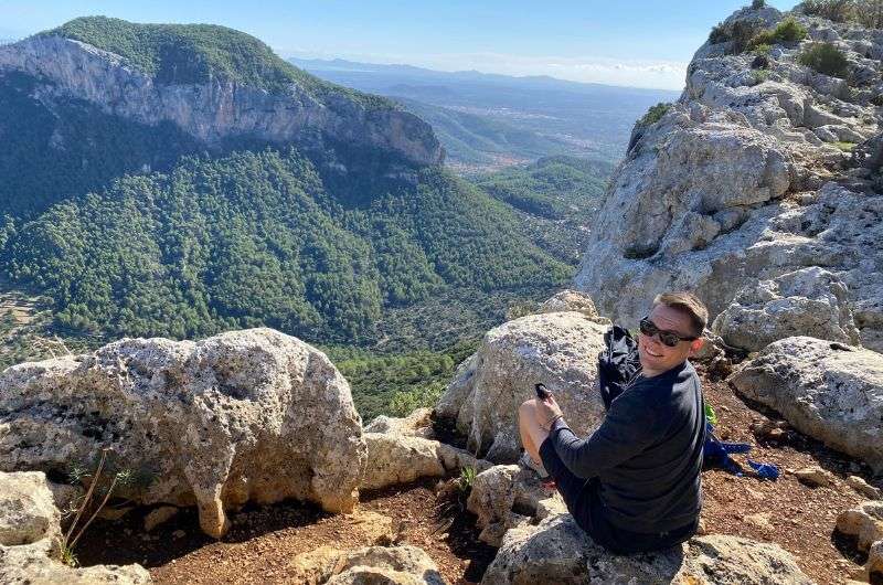 Views on the hike to Alaro castle, Mallorca, photo by Next Level of Travel