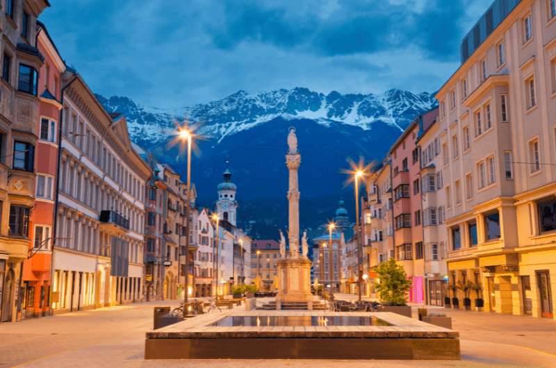 Innsbruck Old Town, Austria itinerary