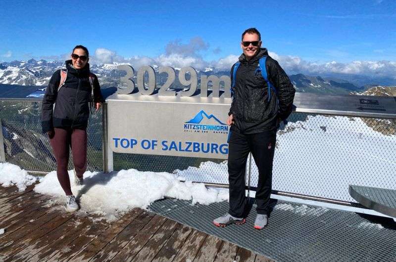 Kitzsteinhorn’s Gipfelwelt 3000—top of Salzburg