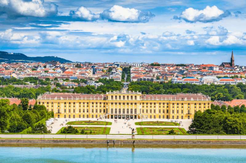 Schönbrunn Palace in Vienna