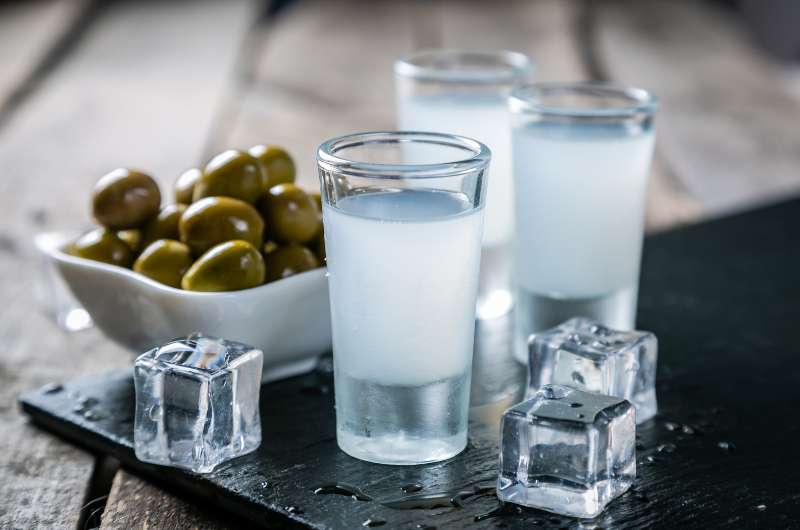 Ouzo—the national Greek aperitif