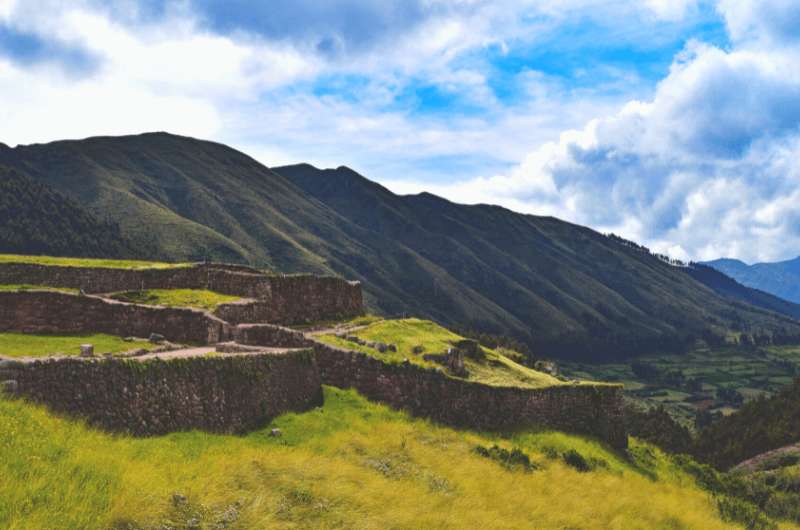 Puka Pukara Inca ruins near Cusco Peru, 3 days in Cusco