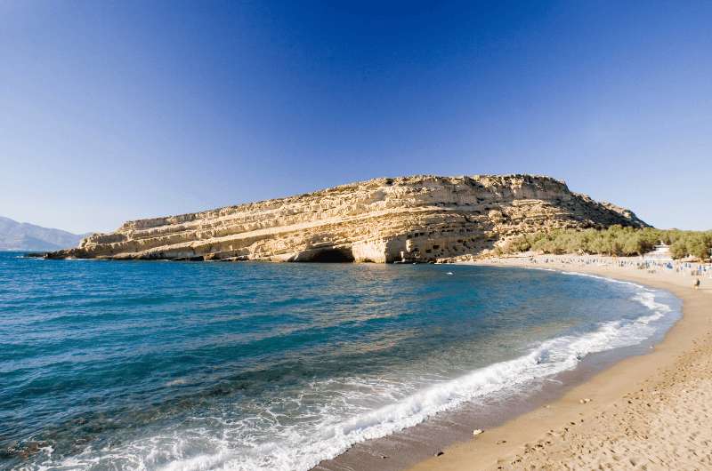 Matala Beach, Crete