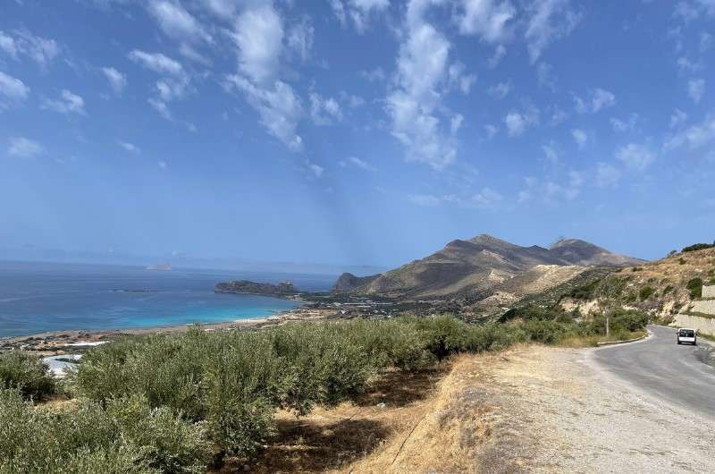 Falasarna Beach in Crete, Greece, photo by Next Level of Travel