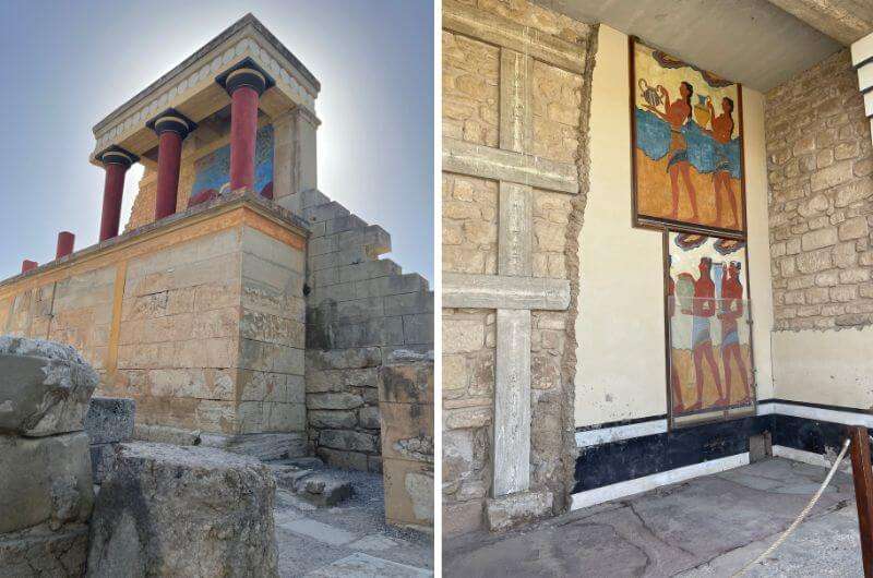 Knossos Palace, Crete, photo by Next Level of Travel