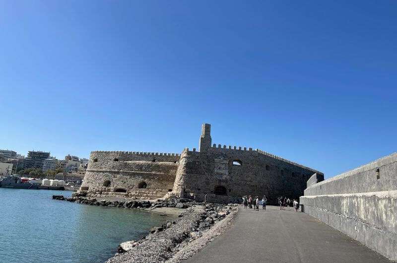 Koules Fortress in Heraklion, Crete, photo by Next Level of Travel