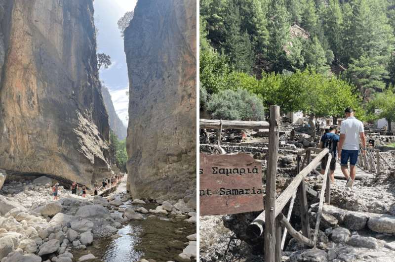 Samaria Gorge, Crete, photo by Next Level of Travel