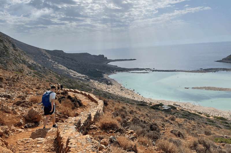 Walk through the Balos Lagoon, Crete, photo by Next Level of Travel