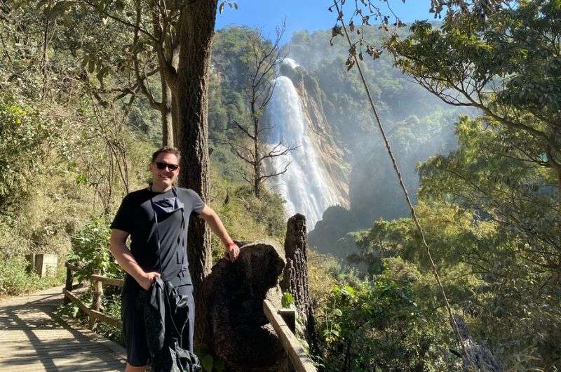 El Chiflón trail in Mexico