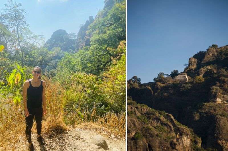 Tepozteco trail in Mexico