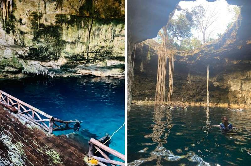 Anillo de Cenotes in Reserva Estatal Geohidrológica in Yucatán, Mexico