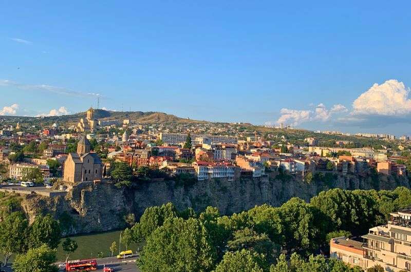 Views from Narikala Fortress, Tbilisi itinerary day 2, photo by Next Level of Travel